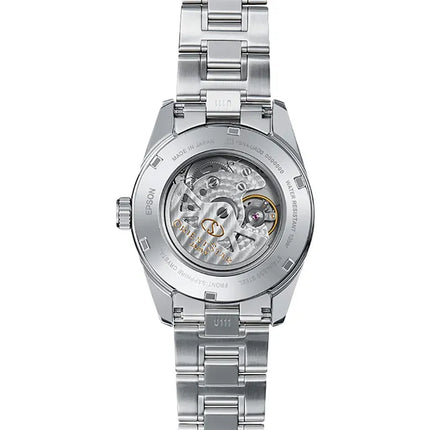 Orient Star RE-AU0005L Men Contemporary Date Blue Dial Stainless Steel Strap