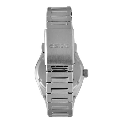 Seiko Ladies SUR577P1 Discover More Light Orange Dial Stainless Steel Strap