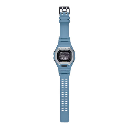 Casio G-Shock G-Lide GBX-100-2ADR Natural Beach Color Men Digital Dial Blue Resin Band