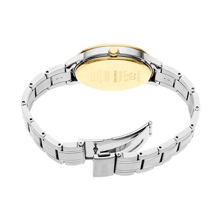 Seiko Classic SGEH92P1 50th Anniversary Men Champagne Dial Stainless Steel Strap