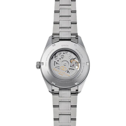 Orient Star Contemporary RE-AV0113S Automatic Men Open Heart White Dial Metal Strap