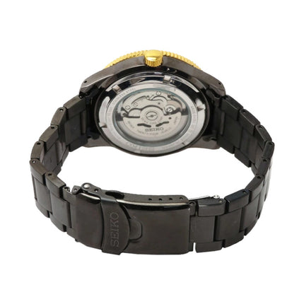 Seiko 5 Sports SRP670K1 Automatic Black Dial Black Stainless Steel Strap