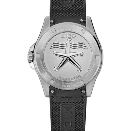 MIDO Ocean Star 200 M026.930.17.051.00 Automatic Black Dial Black Rubber Strap