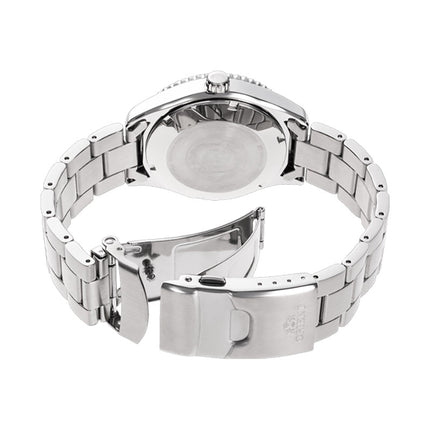 Orient Mako 40 RA-AC0Q01B Automatic Men Black Dial Stainless Steel Strap