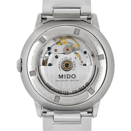 MIDO Commander II M021.431.11.061.01 Chronometer Automatic Anthracite Dial Stainless Steel Strap