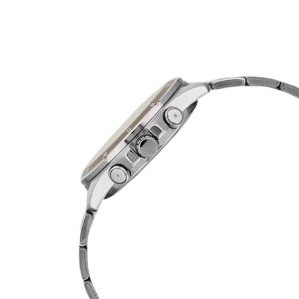Casio General MTP-1374D-5A2VDF Enticer Men Dual Tone Dial Stainless Steel Band
