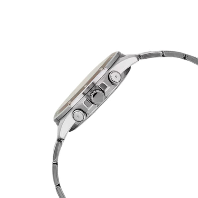 Casio General MTP-1374D-5A2VDF Enticer Men Dual Tone Dial Stainless Steel Band