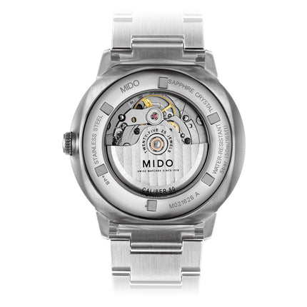 MIDO Commander II M021.626.11.031.00 Big Date Automatic Silver Dial Stainless Steel Strap
