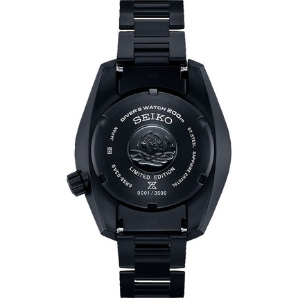 Seiko Prospex SPB433J1 King Sumo Black Series Night Vision Stainless Steel Strap Limited Edition