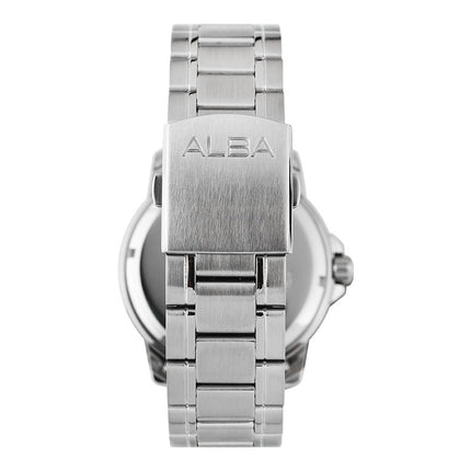 Alba Active AS9R97X1 Men Blue Dial Stainless Steel Strap