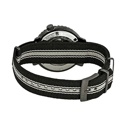 Seiko 5 Sports SRPC67K1 Bottle Cap Automatic Black Dial Dual Tone Nylon Strap