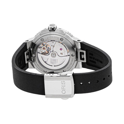 Oris Aquis 01-400-7769-4154-07-4-22-74FC Date Automatic Black Dial Black Rubber Strap
