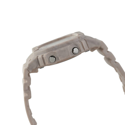 Casio G-Shock GMS-S5600RT-4DR Ladies Tough Solar Digital Dial Light Brown Resin Band