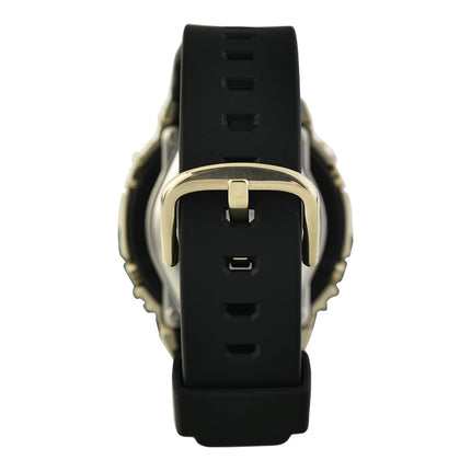 Casio G-Shock GM-S2100BC-1ADR Casioak Silver Digital Analog Dial Black Resin Band