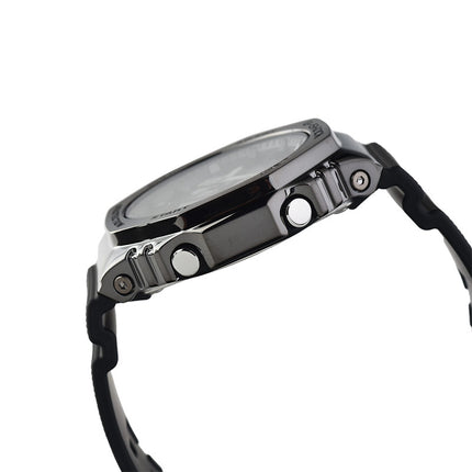 Casio G-Shock GM-2100BB-1ADR CasiOak Digital Analog Dial Black Resin Band
