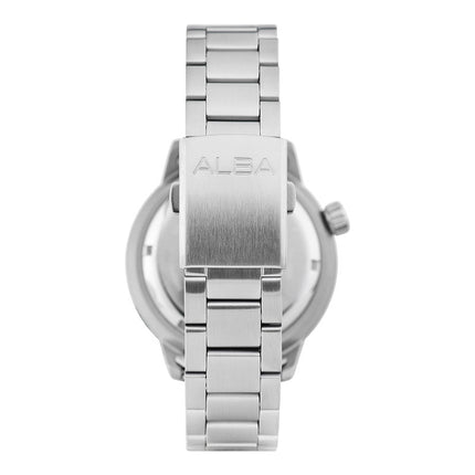 Alba Active AL4247X1 Automatic Men Pepsi Black Dial Stainless Steel Strap