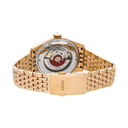 Oris Big Crown 01-754-7741-3166-07-8-20-01 Pointer Date Bronze Brown Dial Bronze Strap