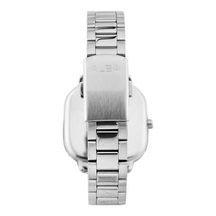 Alba Fashion AH7BZ5X1 Ladies Silver Dial Stainless Steel Strap