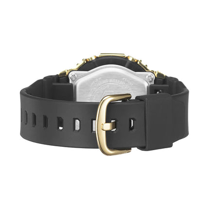 Casio G-Shock Women GM-S2100GB-1ADR CasiOak Stay Gold Series Digital Analog Dial Black Resin Band