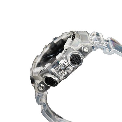 Casio G-Shock GA-700SKE-7ADR Transparent Pack Men Digital Analog Dial Clear Resin Band