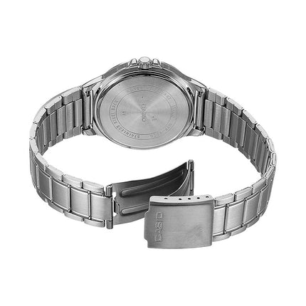 Casio General MTP-V300D-7AUDF Men White Dial Stainless Steel Band