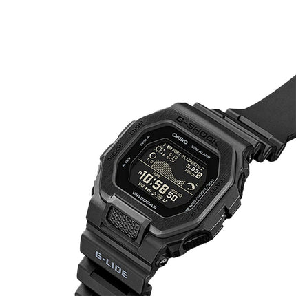 Casio G-Shock GBX-100NS-1DR Night Surf Men Black Digital Dial Black Resin Band