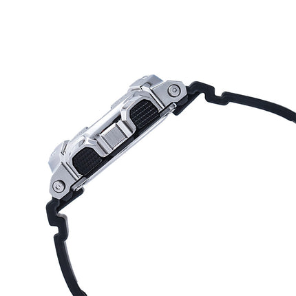 Casio G-Shock Women GM-S110-1ADR Tough Charm Digital Analog Dial Black Resin Band