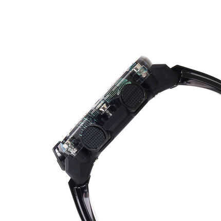 Casio G-Shock GA-2200NN-1ADR Glitch Black Digital Analog Dial Semi Transparent Resin Band