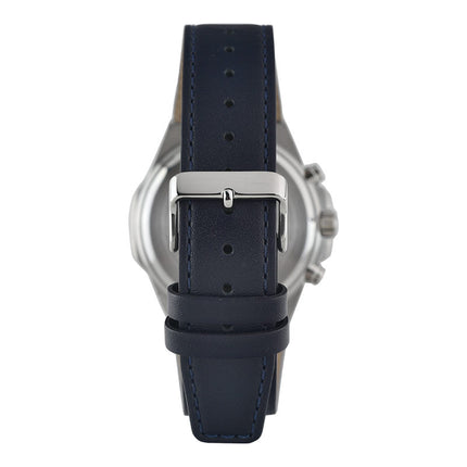 Casio Edifice EFV-640L-2AVUDF Chronograph Men Blue Dial Blue Leather Band