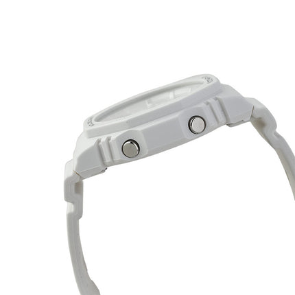 Casio G-Shock GMA-P2100VA-7ADR CasiOak Beach Resort Series White Shimmery Dial White Resin Band