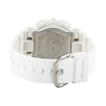 Casio Baby-G BA-110XRG-7ADR Digital Analog Rose Gold Dial White Resin Band