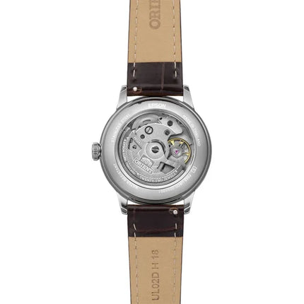 Orient Classic RA-BB0104Y Bambino 36 Automatic Ivory Dial Brown Leather Strap