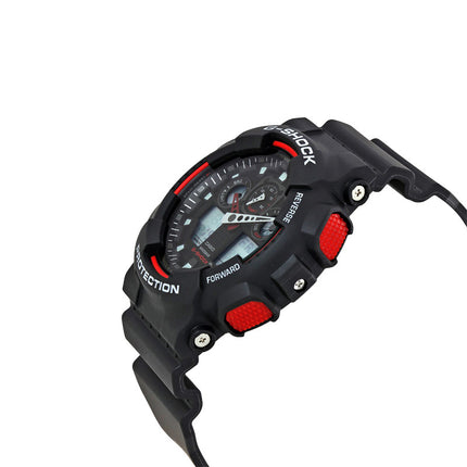 Casio G-Shock G-Classic GA-100-1A4DR Analog-Digital Dial Black Resin Band