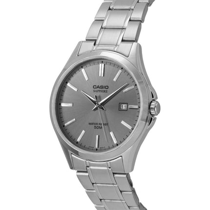 Casio General MTS-115D-8AVDF Men Grey Dial Stainless Steel Band