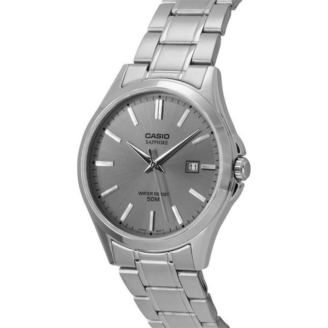 Casio General MTS-115D-8AVDF Men Grey Dial Stainless Steel Band