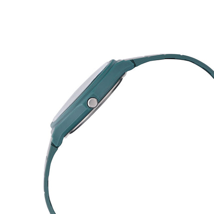 Casio General MQ-24B-3BDF Pop Analog Green Dial Green Resin Band