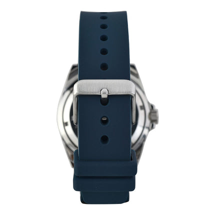 Alba Mechanical AL4621X1 Men Automatic Dual Tone Dial Blue Rubber Strap
