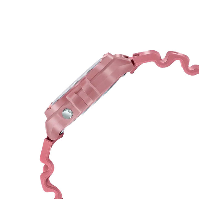 Casio General W-218HC-4AVDF Illuminator Digital Dial Pink Resin Band