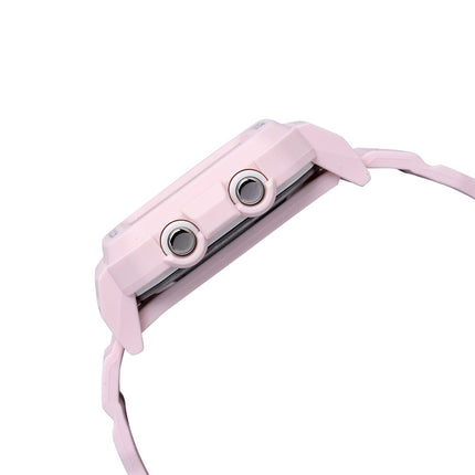 Casio Baby-G + Plus BGD-10L-4DR Ladies Digital Dial Light Pink Resin Band