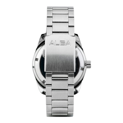 Alba Mechanical AL4287X1 Men Green Dial Stainless Steel Strap