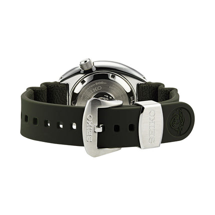 Seiko Prospex SRPE05K1 King Turtle Automatic Green Dial Green Rubber Strap