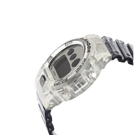 Casio G-Shock DW-6900SK-1DR Clear Skeleton Series Grey Digital Dial Grey Resin Band