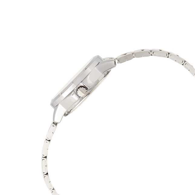Casio General LTP-V004D-7BUDF Ladies White Dial Stainless Steel Band