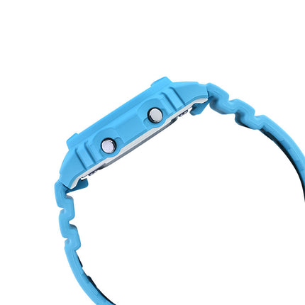 Casio G-Shock GLX-S5610-2DR G-Lide Hawaiian Flower Inspired Digital Dial Blue Resin Band