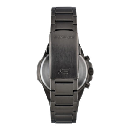 Casio Edifice EFV-640DC-3AVUDF Chronograph Men Green Dial Gunmetal Stainless Steel Band