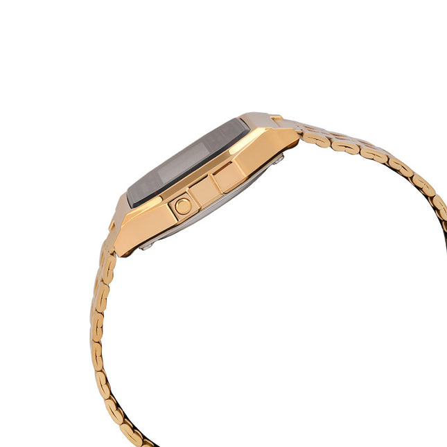 Casio General A159WGEA-1DF Retro Digital Dial Gold Tone Stainless Steel Band
