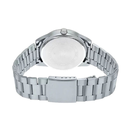 Casio General MTP-VD03D-3A1UDF Men Green Dial Stainless Steel Band