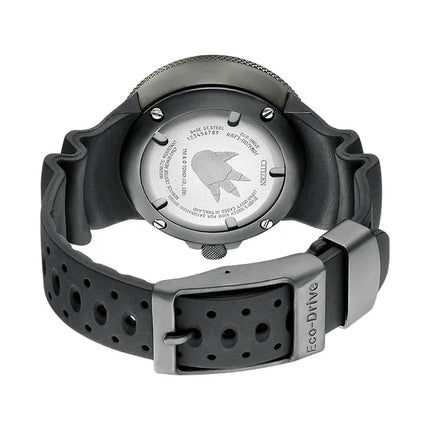 Citizen Promaster Marine BJ8059-03Z “Ecozilla” X Godzilla Black Polyurethane Strap Limited Edition
