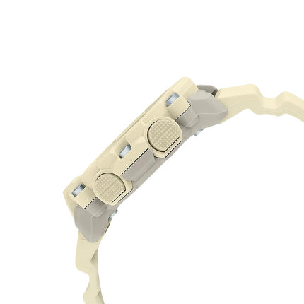 Casio G-Shock GMA-S2200-7ADR Beige Digital Analog Dial Beige Resin Band
