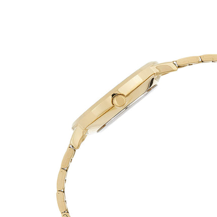 Casio General LTP-VT01G-9BUDF Ladies Light Gold Dial Gold Tone Stainless Steel Band